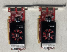 LOT OF 2-DELL AMD ATI TECHNOLOGIES FIREPRO3D GRAPHICS CARD W2100