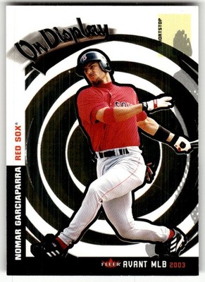 2003 Fleer Avant Nomar Garciaparra On Display #/399 #7 OD