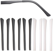 5 Pairs Anti-Slip Silicone Eyeglass End Tips Ear Sock Pieces Tube Eyewear Comfor