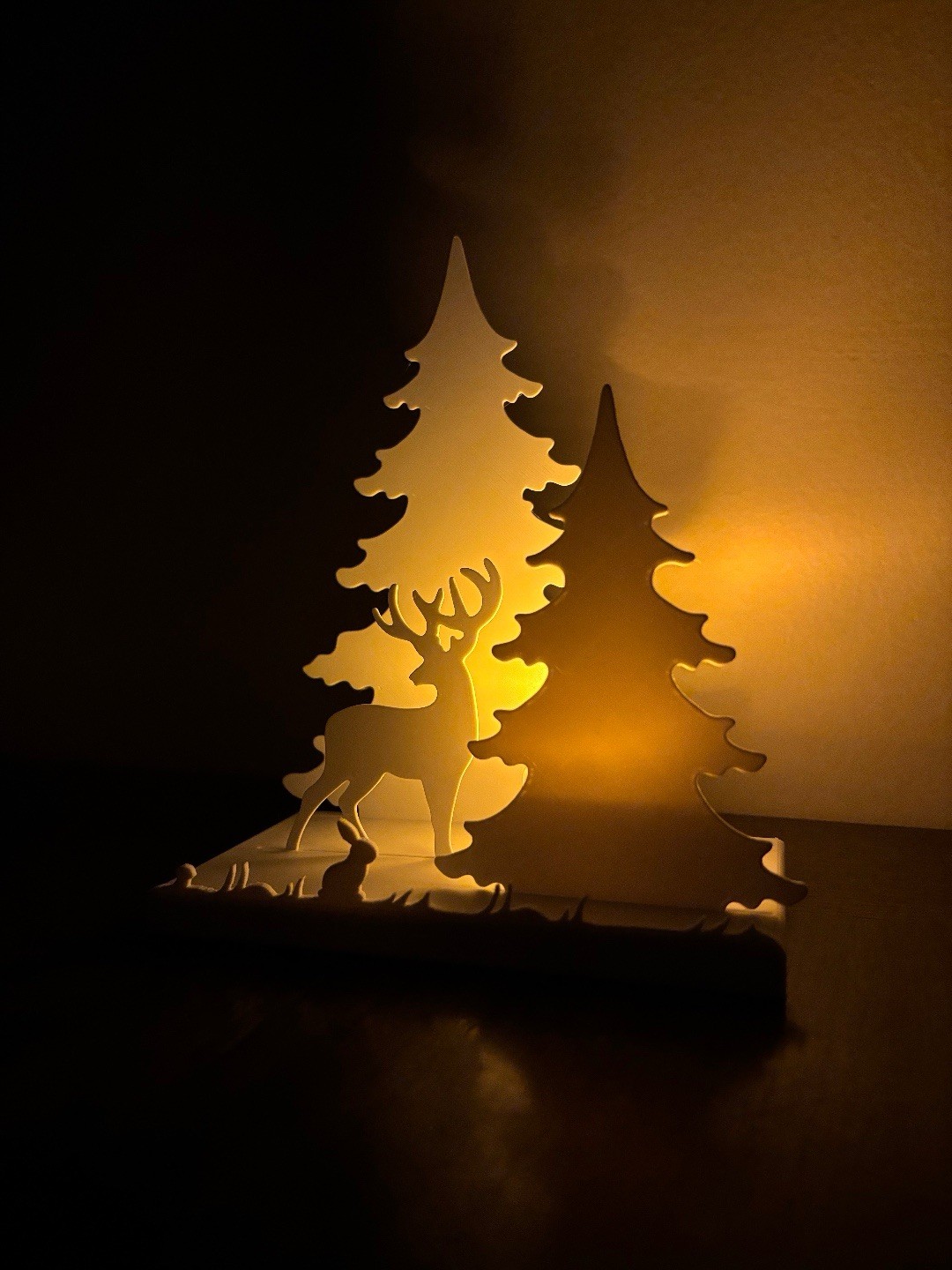 Christmas Winter Scene Decor