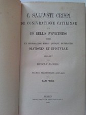 C. Sallusti Crispi De coniuratione Catilinae ...