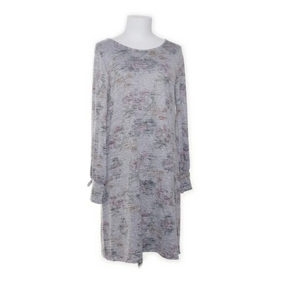 Cupio, Kleid, Größe: L, Grau/Mehrfarbig, Elasthan/Polyester/Viskose, Blumen #cSj