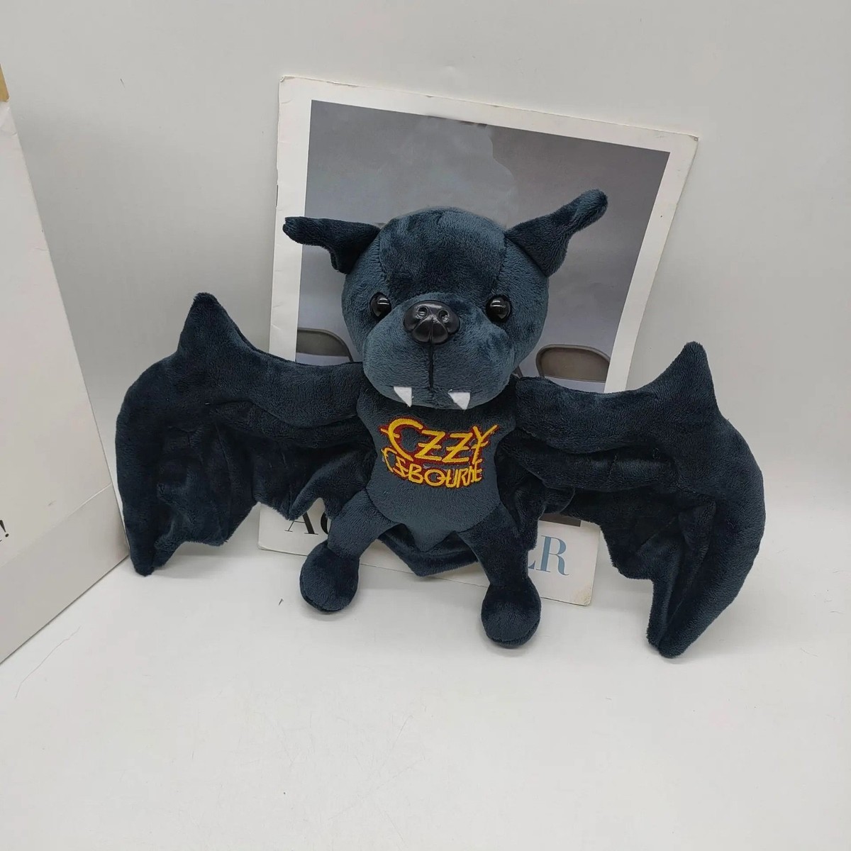 10in Ozzy Osbourne Bat Plush Toy w/Wings, Gifts for Music