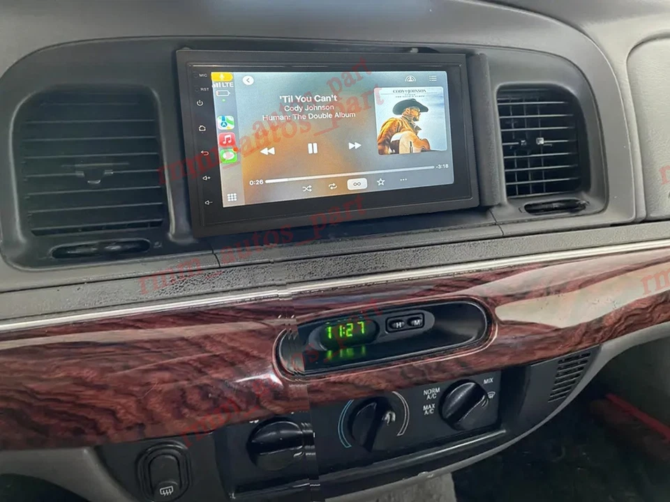 For 1998-2002 Mercury Grand Marquis Carplay Stereo Radio Android 14 Player GPS Foto 3 de 4