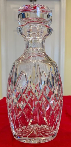 VTG Waterford Irish Crystal 9.5" DROGHEDA WHISKEY DECANTER W/STOPPER - great cnd
