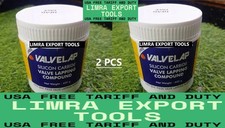 2 PCS VALVELAP Silicon Carbide Valve Lapping Compound 400g Fine Grade 220Grit