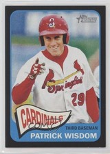 2014 Topps Heritage Minor League Edition Black /105 Patrick Wisdom #78 0t2