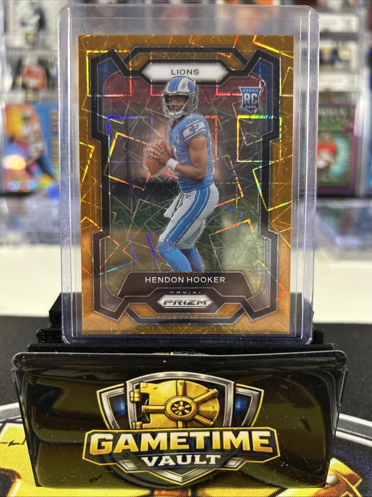 2023 Panini Prizm - Rookies Lazer Prizm #329 Hendon Hooker (RC)