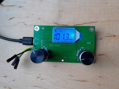 87-108MHz DSP PLL Digital Stereo FM Radio Receiver Module with Serial Control