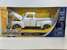 JADA TOYS BTK 1953 CHEVROLET PICKUP TRUCK WHITE 1:24 DIECAST MODEL  53