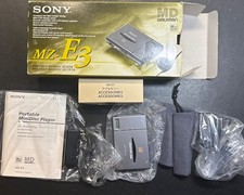 Sony MZ-E3 MD Walkman MiniDisc Player Box Remote Charger Tested New CONDITION