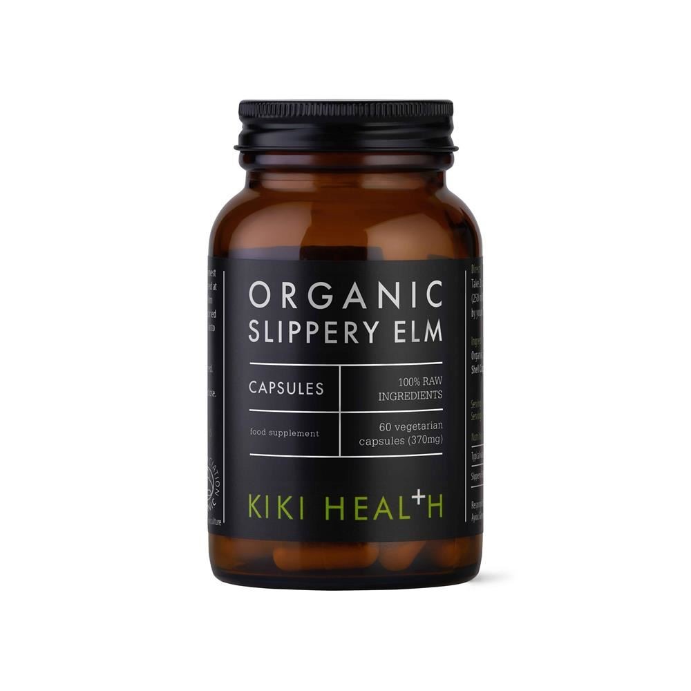 KIKI Health Organic Slippery Elm 60 Capsules - 2 Pack - Image 6