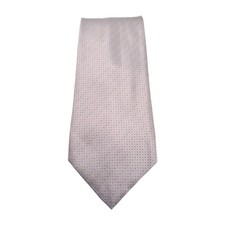 Charles Tyrwhitt Silver Dotted Wedding Mens Silk Tie Clas Buy 2 Get 1 Free BX14