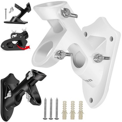 Flag Pole Holder 1'' Two-Position Aluminum Mounting Bracket for House