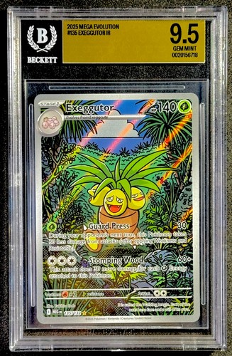 Exeggutor graded BGS 9.5 for sale on eBay