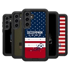 FOOTBALL USA AMERICAN FLAG ULTRA-ARMOURED SHOCKPROOF CASE FOR GOOGLE PHONES