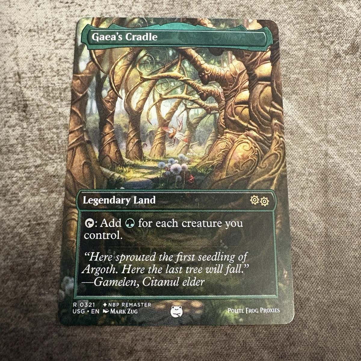 Gaea's Cradle Magic: The Gathering Individual Trading Card Games