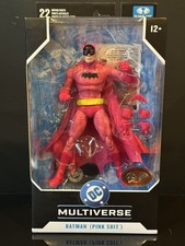 MCFARLANE DC Multiverse Batman PINK Suit Red Platinum Edition