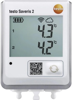 testo Saveris 2-T2 Temperatur-Datenlogger 10.000 Messwerte -50 bis 150°C 1793079