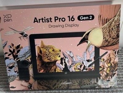 XP-Pen Artist Pro 16 Gen 2 Grafiktablett mit hochwertiger Hülle