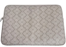 Kate Spade Flower Universal Laptop Sleeve Dark Beige Multi 15 Inch KG706 New