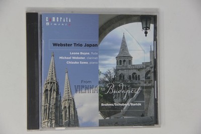 Webster Trio Japan From Vienna to Budapest CD Brahms Schubert Bartok