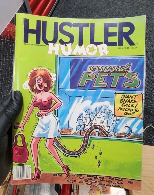 Hustler Humor July 1988