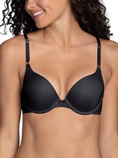 Vanity Fair womens Push Up Bra, Underwire - Black, 36B US 36B, Black