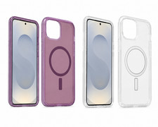 OtterBox Symmetry Series for MagSafe for iPhone 16e/15/14/13 - Clear/Pink Clear