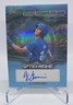 2025 Leaf Optichrome Baseball AJ Gracia Plat Blue Glimpse Into Future Auto 3/7