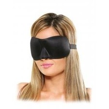 Fetish Fantasy Deluxe Love Mask Black Neoprene Blindfold