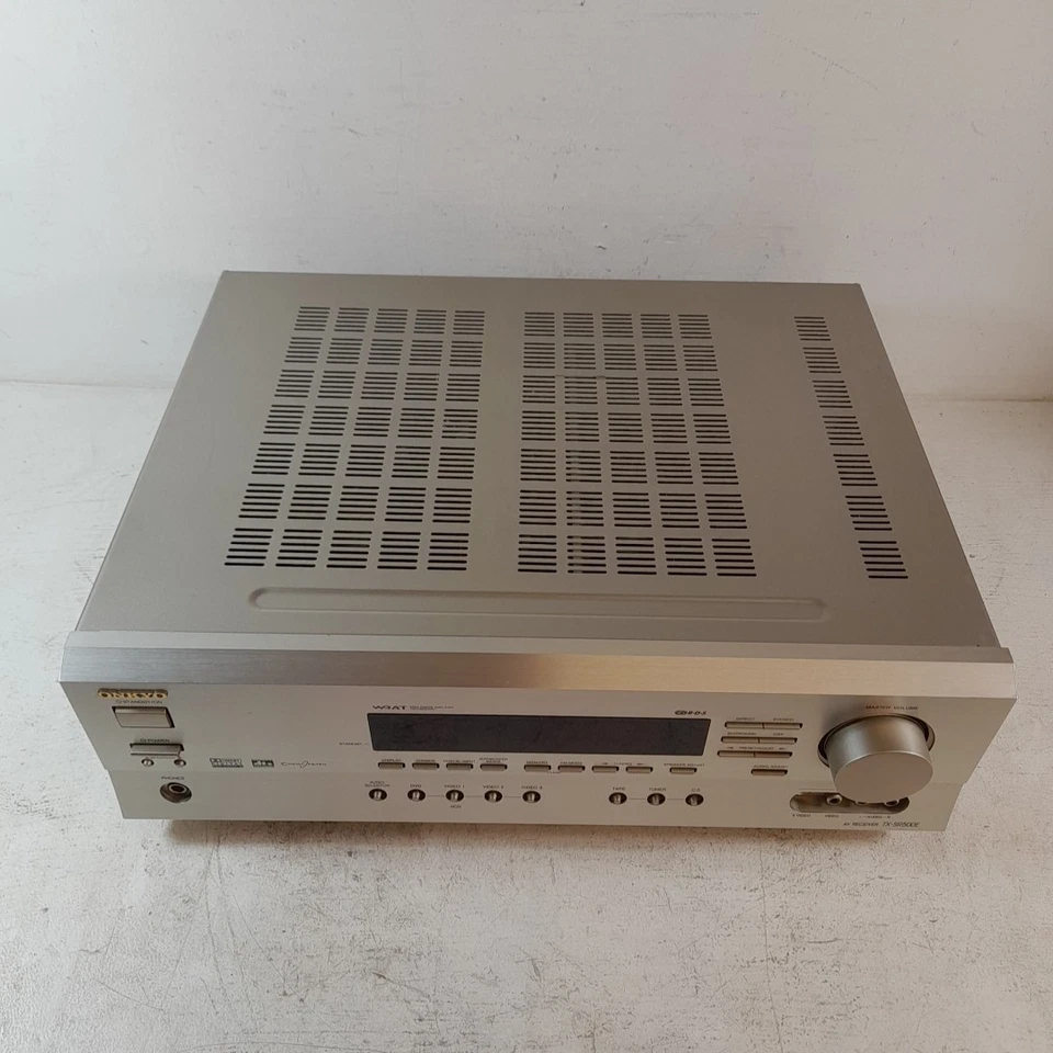 Onkyo TX-SR500E AV Receiver 7.1 Channel HDMI Inputs Silver Tested And Working - Image 2 of 4