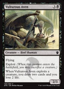 Vulturous Aven - Foil x1 - Dragons of Tarkir - NM-Mint, English - Dragons of Tar
