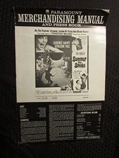 1961 Summer and Smoke Pressbook VG+ 12x19 12 pgs Laurence Harvey Geraldine Page