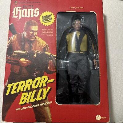 2017 Elite Hans Terror Billy Blazkowicz Action Figure Enemy