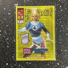 2024 1992 Marvel Masterpieces Platinum Invisible Woman #39-V Seismic Gold /92