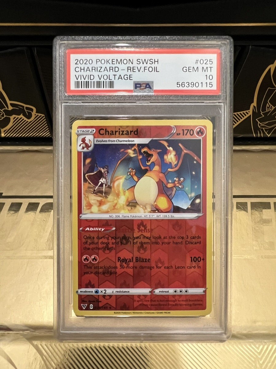 リザードン charizard　reverse foil holo 英語　海外 2002 Pokemon Legendary Charizard Reverse Foil Holo Card #3
