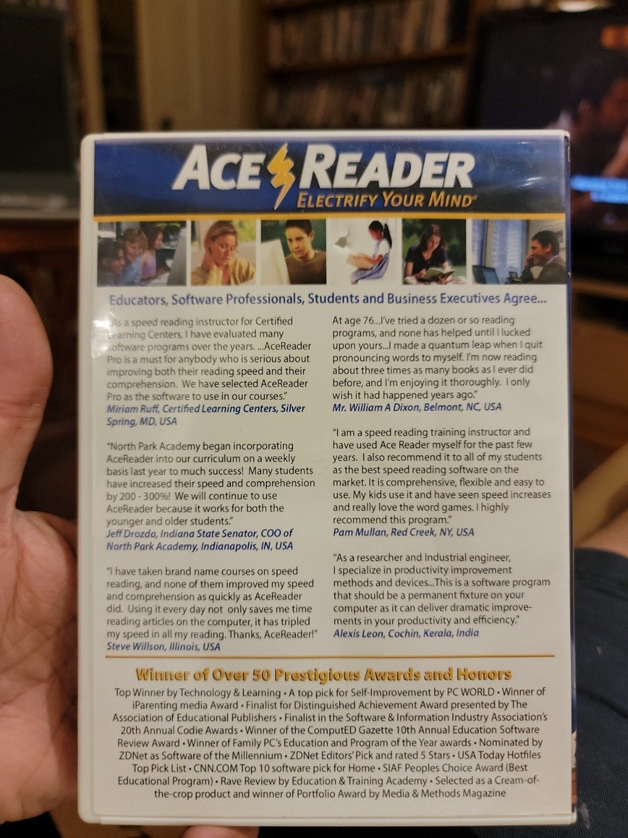Ace Reader - Electrify Your Mind (CD-Rom, 2014) | eBay