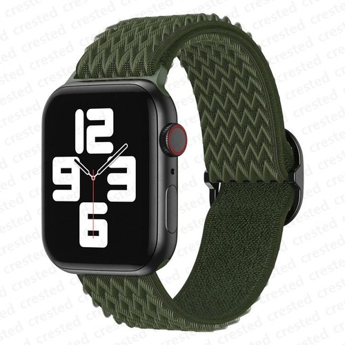 Elastic Nylon Strap for Apple Watch Series 7 Ultra 8 3 4 5 6 Se iWatch Band 45mm - Picture 49 of 58