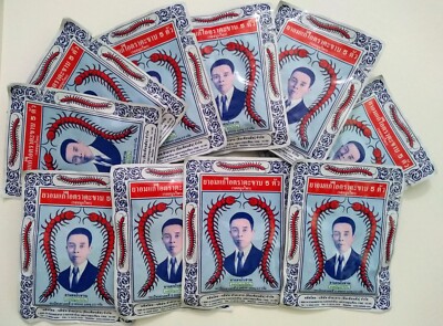 10X 3g Five TAKABB Thai Herbal Cough Relief Dissolve Phlegm