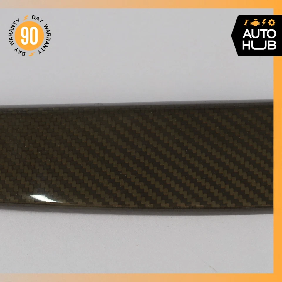 00-04 Aston Martin DB7 Vantage puerta lateral derecha moldura fibra carbono OEM 23k Foto 4 de 4