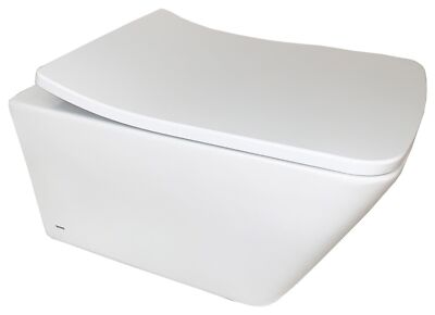 TOTO SP Wand WC SET Tornado Flush Klo CW532RY mit Klodeckel Sitz TC512G 