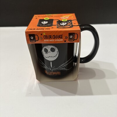 Nightmare before Christmas Jack Skellington Color Changing Mug by Zak ...