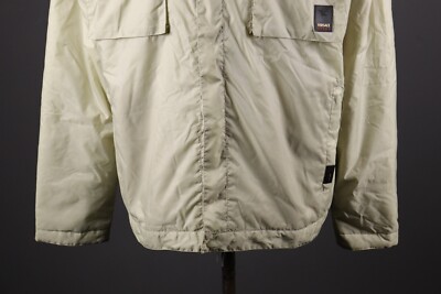 VERSACE SPORT Aqua Terra Beige Full Zip Multipocket Waterproof