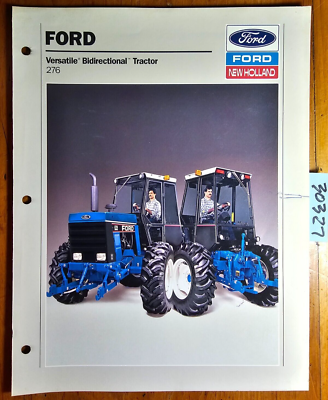 Ford New Holland Versatile 276 Bidirectional Tractor Brochure