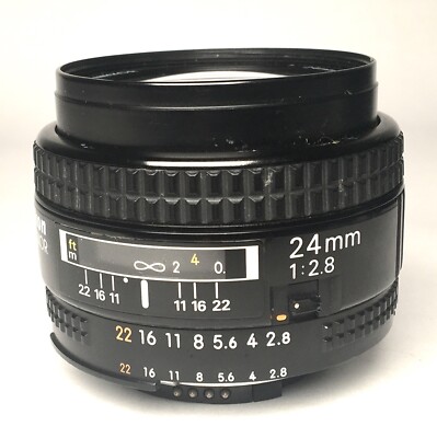 Nikon Nikkor 24mm f/2.8 Auto Focus Wide Angle Lens