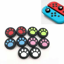 2x Thumb Stick Grip Joystick Cap Cover Analog for Nintendo Switch Joycon Cat Paw