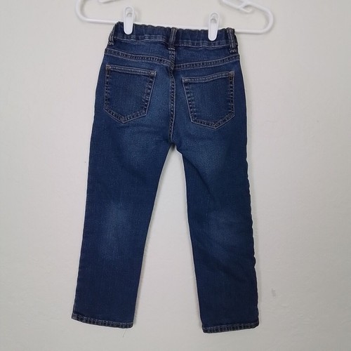 Gap Boys Jeans Size 6 Blue Straight Straight Cotton Denim Adjustable Waist - Picture 5 of 11