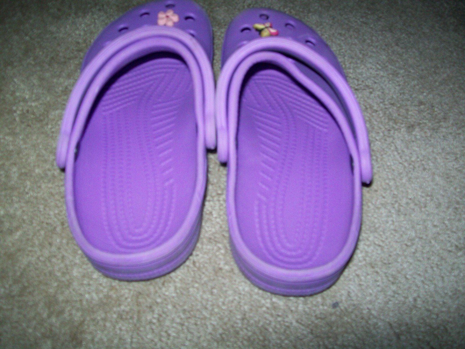 purple crocs size 7