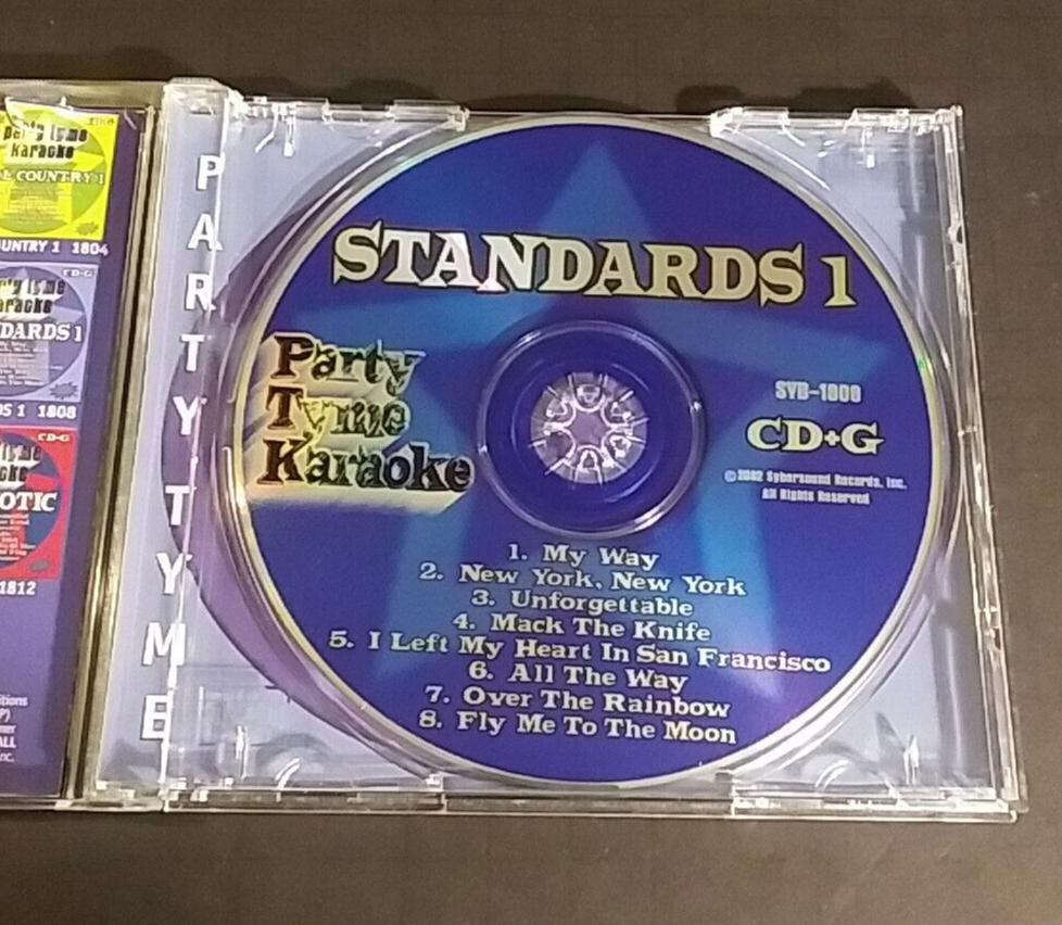 Party Tyme Karaoke Standards, Vol. 1 [1] by Party Tyme Karaoke (CD